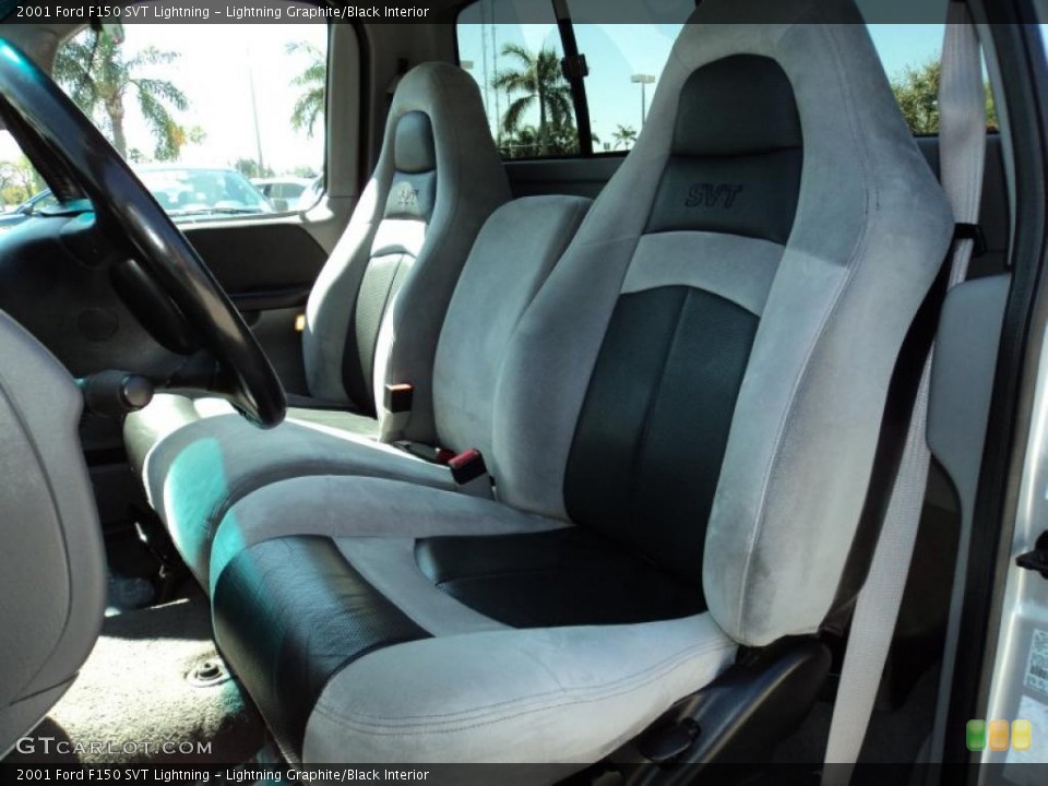 Lightning Graphite/Black Interior Photo for the 2001 Ford F150 SVT Lightning #46408497