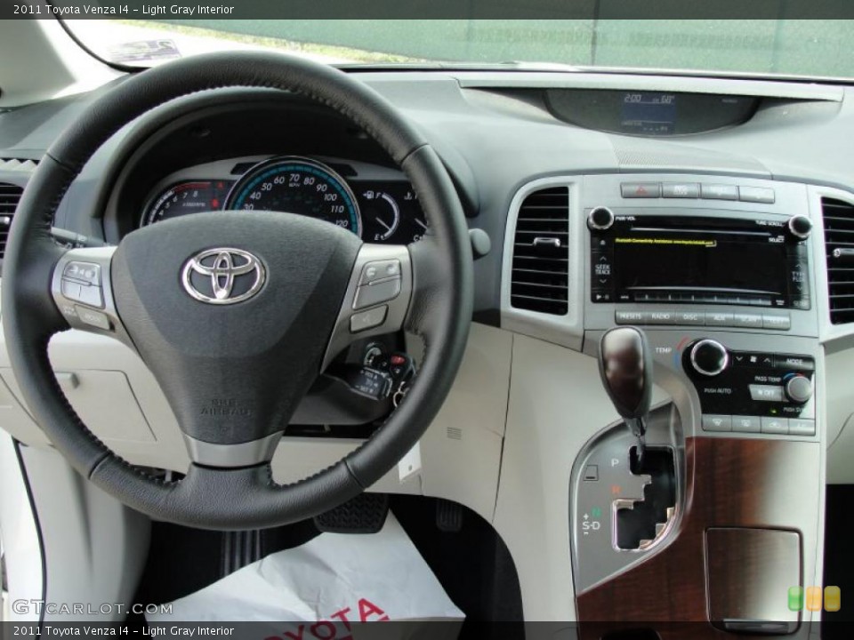 Light Gray Interior Dashboard for the 2011 Toyota Venza I4 #46410237