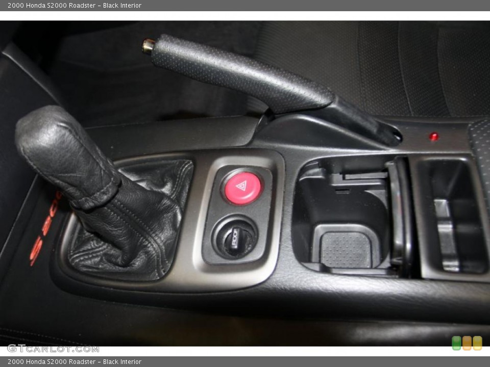 Black Interior Controls for the 2000 Honda S2000 Roadster #46411233