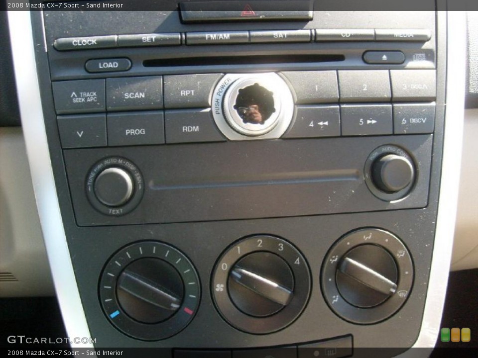 Sand Interior Controls for the 2008 Mazda CX-7 Sport #46411584