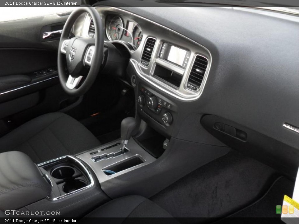 Black Interior Photo for the 2011 Dodge Charger SE #46412598