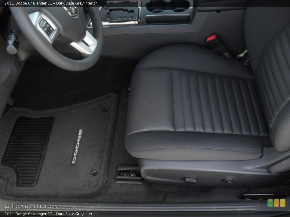 Dark Slate Gray Interior Photo for the 2011 Dodge Challenger SE #46412781