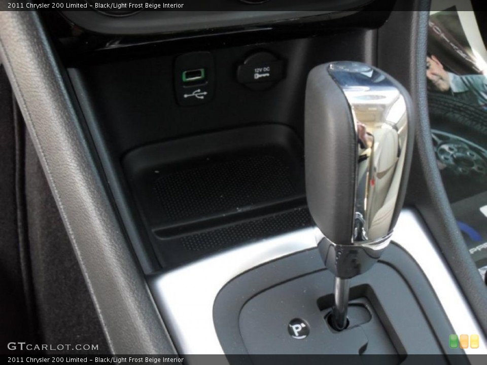 Black/Light Frost Beige Interior Transmission for the 2011 Chrysler 200 Limited #46413525