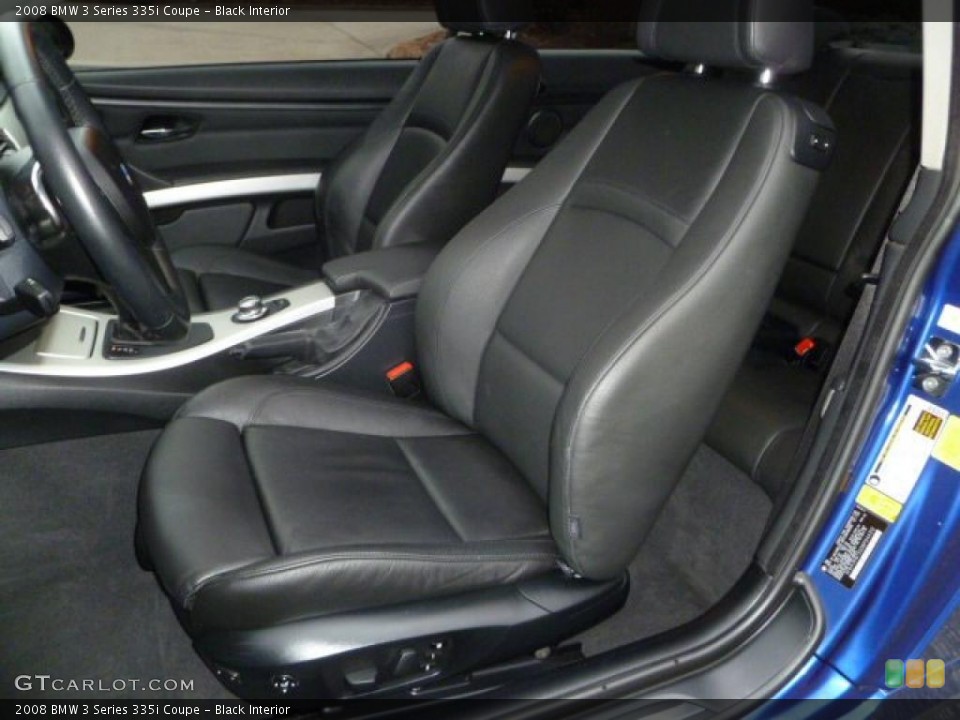 Black Interior Photo for the 2008 BMW 3 Series 335i Coupe #46413987