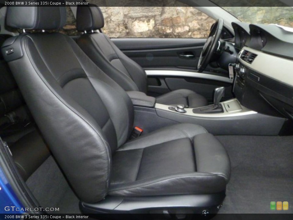 Black Interior Photo for the 2008 BMW 3 Series 335i Coupe #46414128