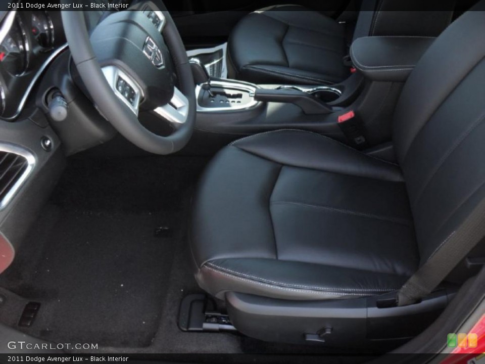 Black Interior Photo for the 2011 Dodge Avenger Lux #46414224