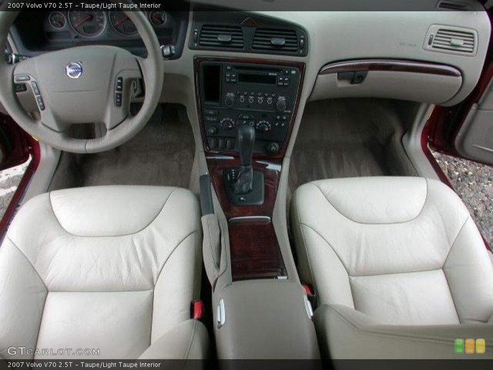 Taupe/Light Taupe Interior Dashboard for the 2007 Volvo V70 2.5T #46414311
