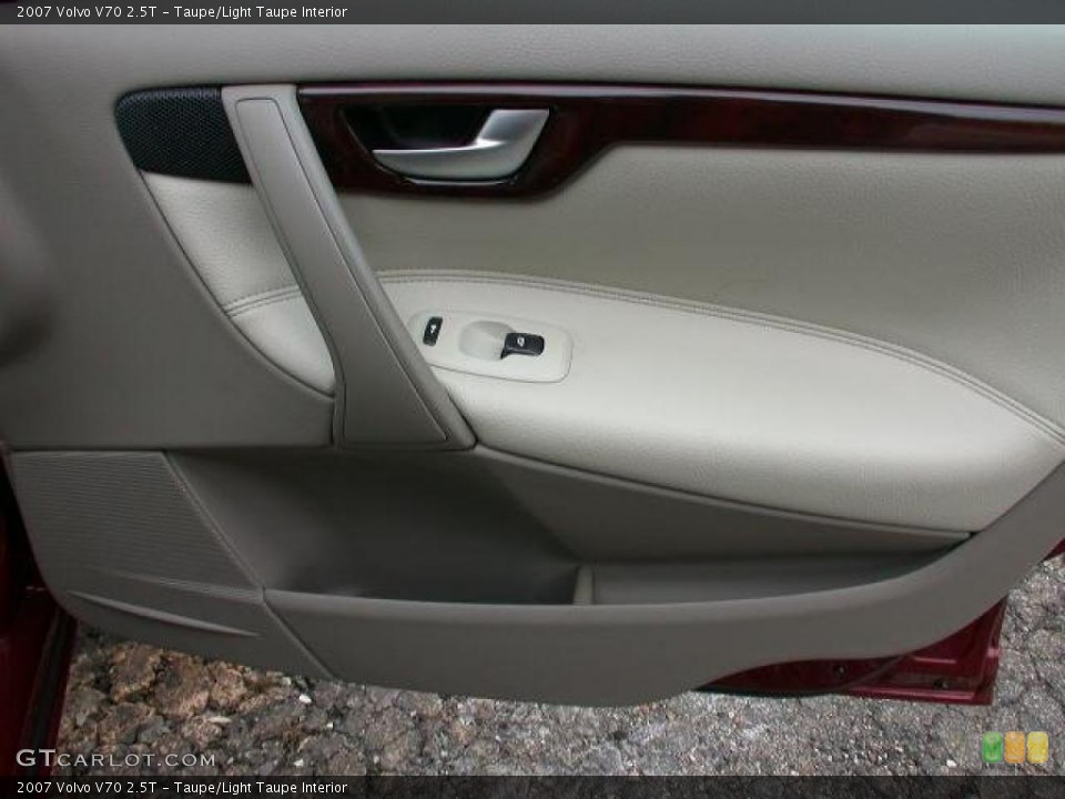 Taupe/Light Taupe Interior Door Panel for the 2007 Volvo V70 2.5T #46414398