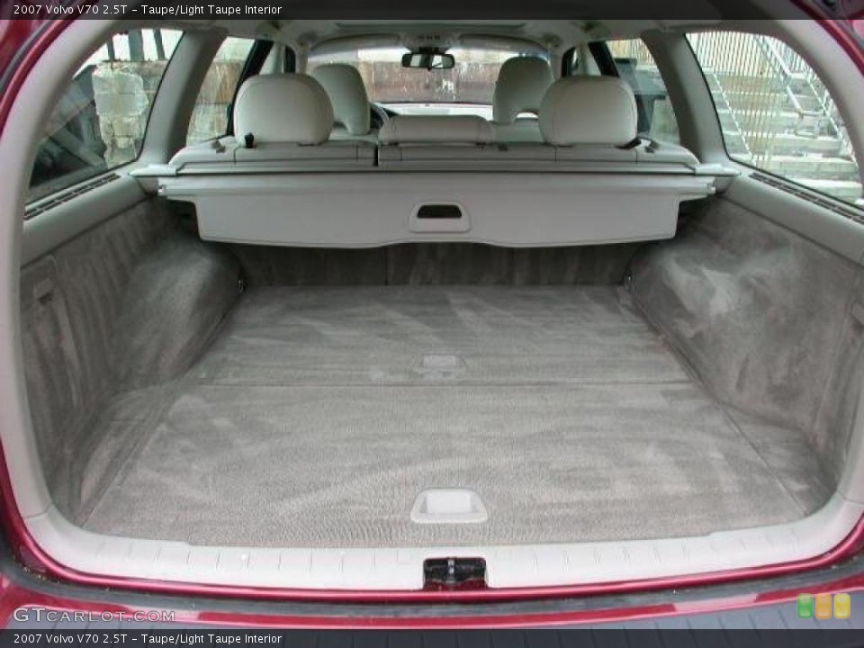 Taupe/Light Taupe Interior Trunk for the 2007 Volvo V70 2.5T #46414461