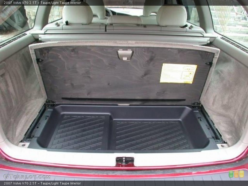 Taupe/Light Taupe Interior Trunk for the 2007 Volvo V70 2.5T #46414476