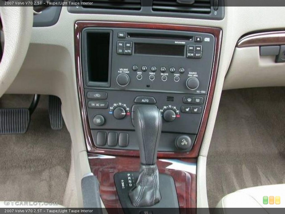 Taupe/Light Taupe Interior Controls for the 2007 Volvo V70 2.5T #46414500