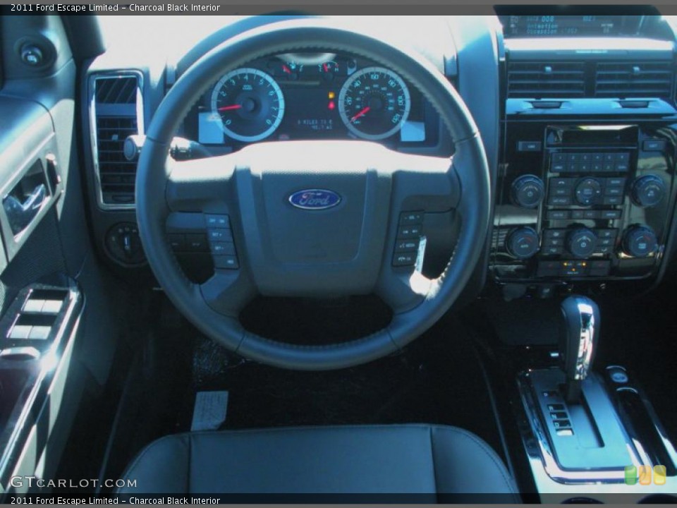 Charcoal Black Interior Dashboard for the 2011 Ford Escape Limited #46414953