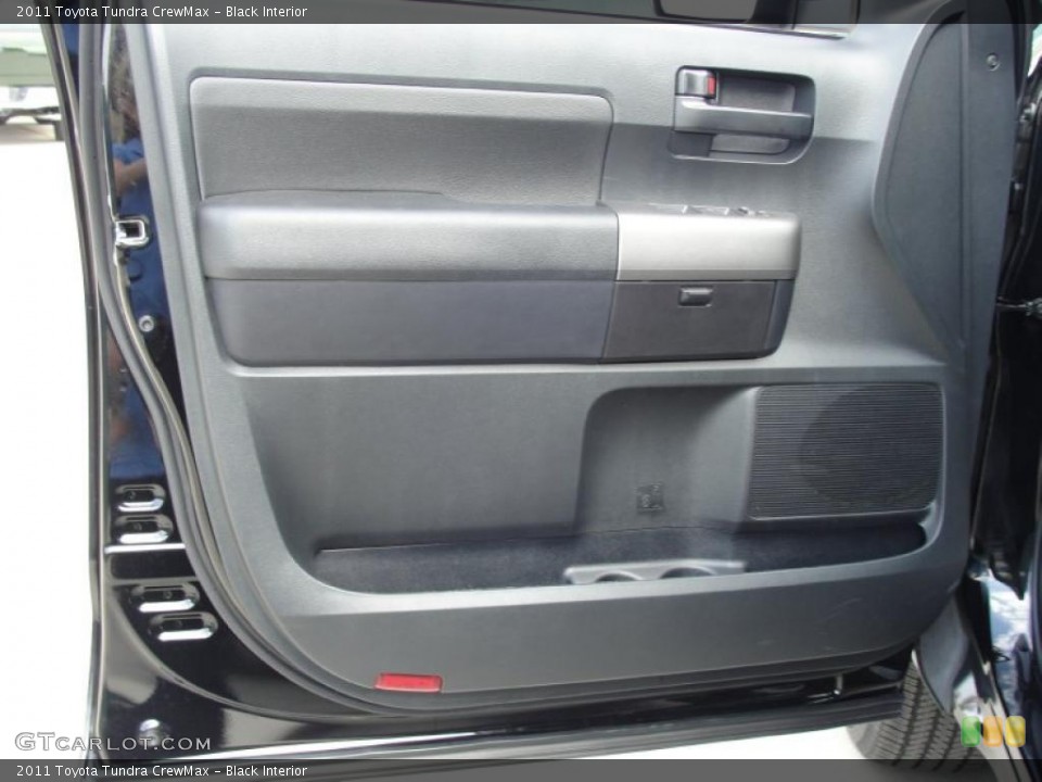 Black Interior Door Panel for the 2011 Toyota Tundra CrewMax #46417548