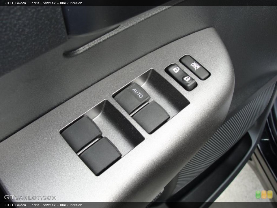 Black Interior Controls for the 2011 Toyota Tundra CrewMax #46417557