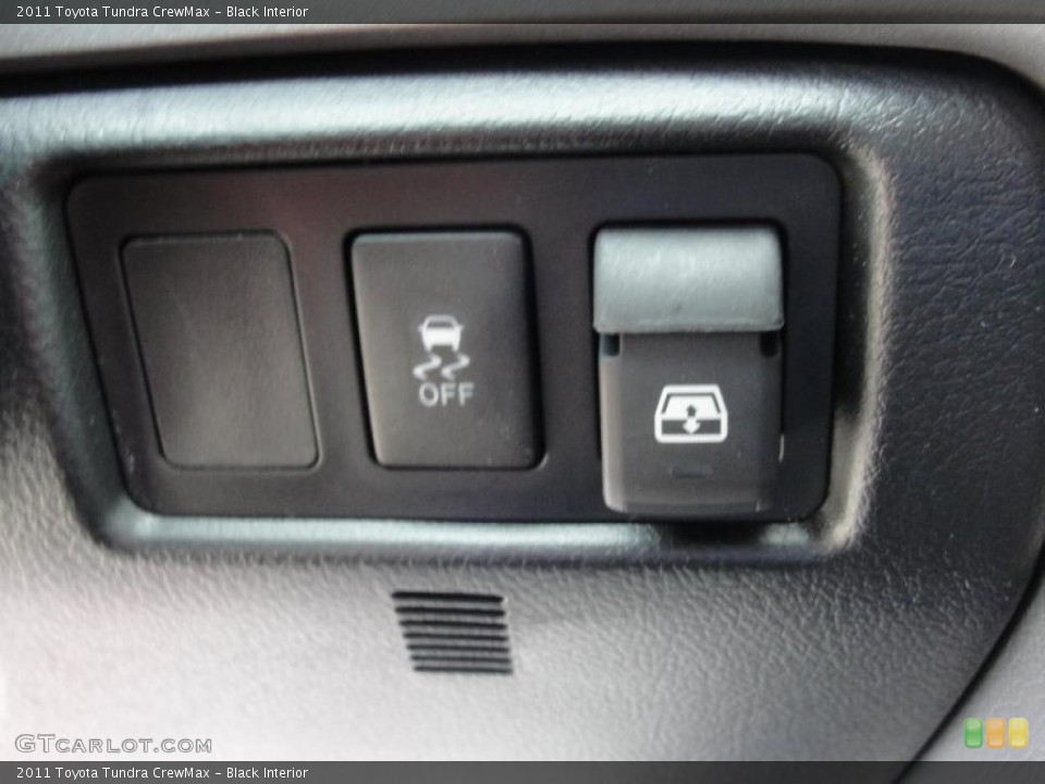 Black Interior Controls for the 2011 Toyota Tundra CrewMax #46417704