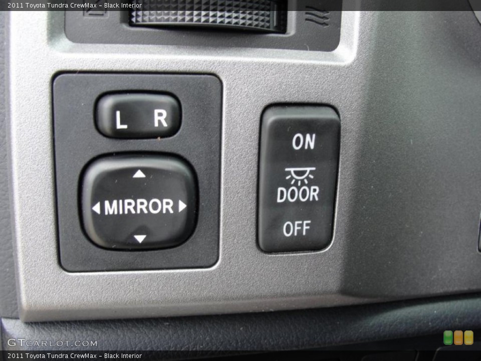 Black Interior Controls for the 2011 Toyota Tundra CrewMax #46417755