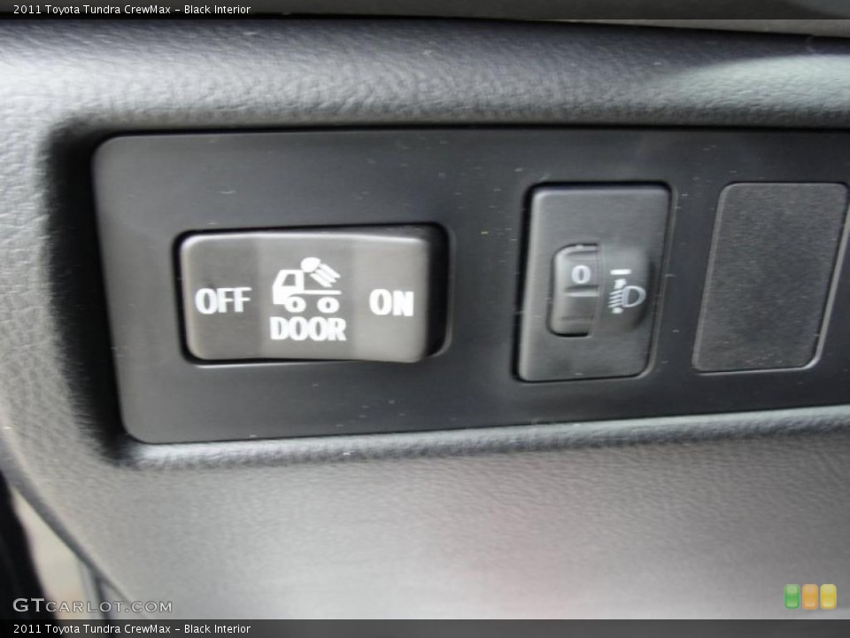 Black Interior Controls for the 2011 Toyota Tundra CrewMax #46417761