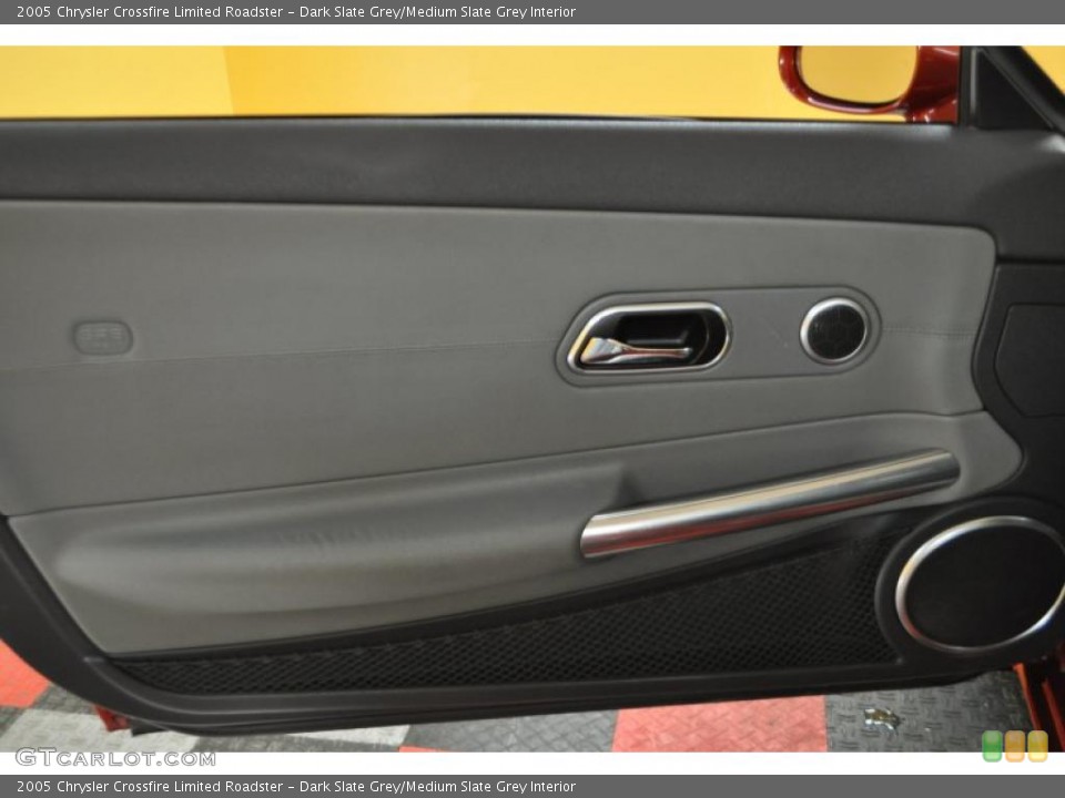 Dark Slate Grey/Medium Slate Grey Interior Door Panel for the 2005 Chrysler Crossfire Limited Roadster #46418052