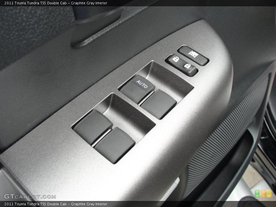 Graphite Gray Interior Controls for the 2011 Toyota Tundra TSS Double Cab #46419630