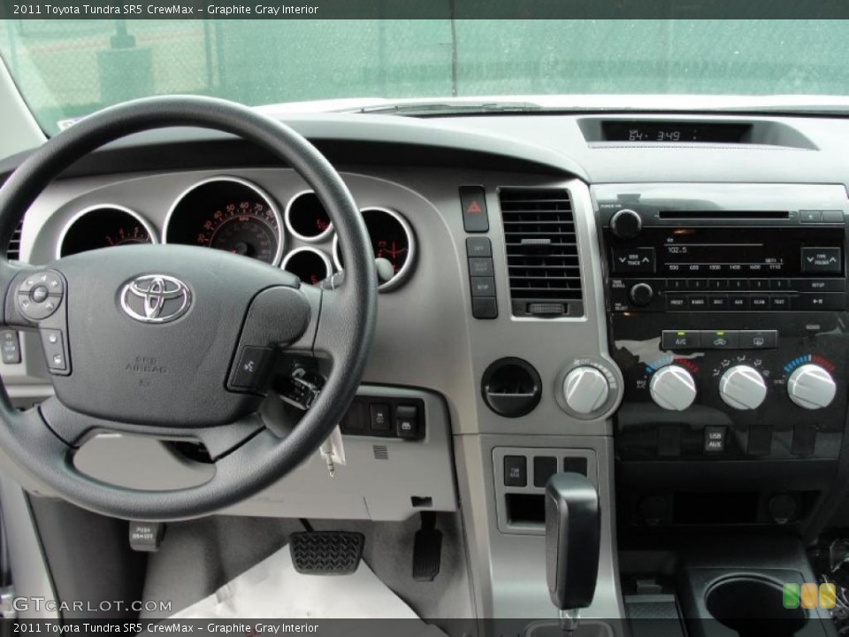 Graphite Gray Interior Dashboard for the 2011 Toyota Tundra SR5 CrewMax #46420158