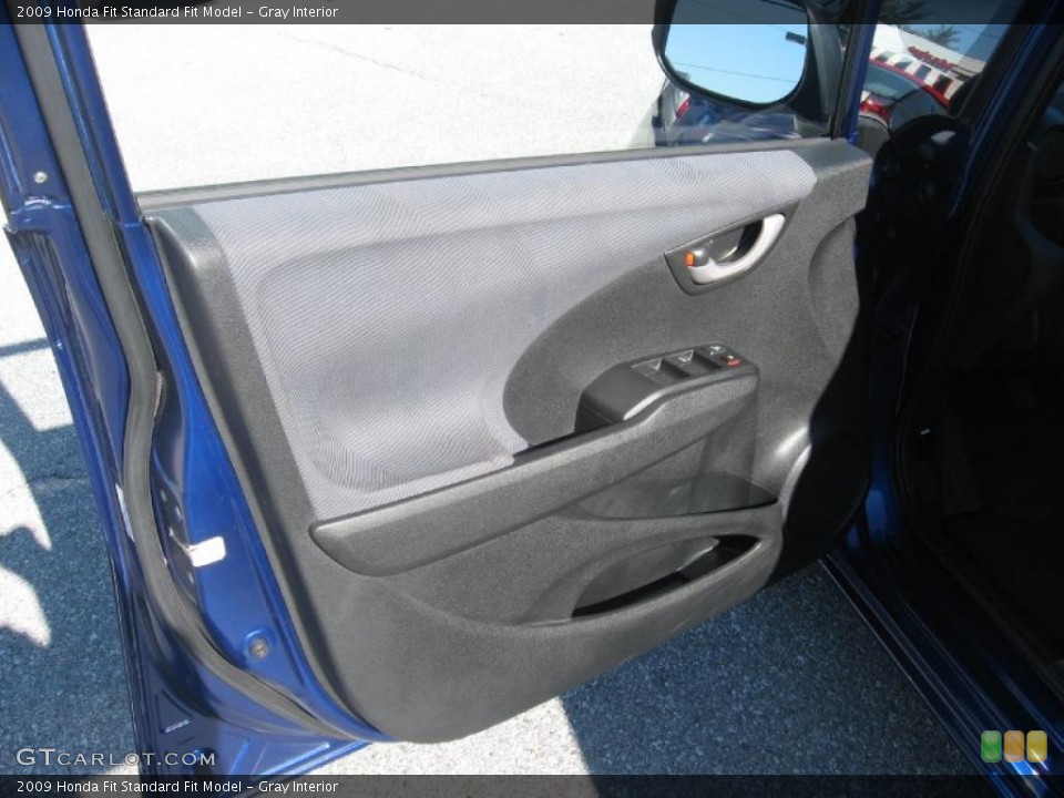 Gray Interior Door Panel for the 2009 Honda Fit  #46420377