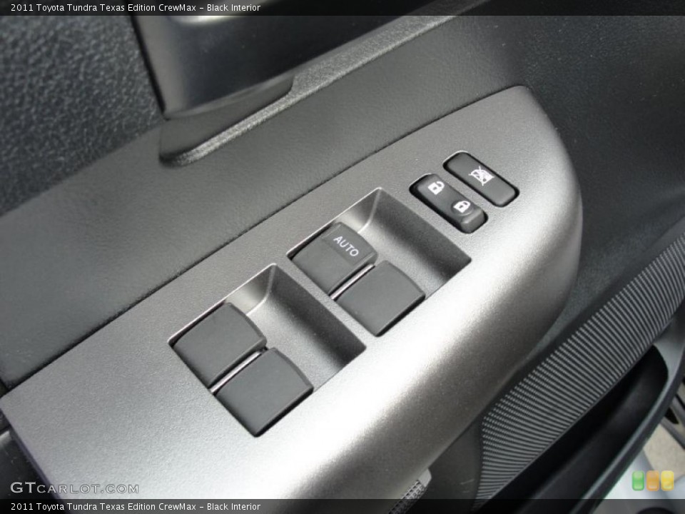 Black Interior Controls for the 2011 Toyota Tundra Texas Edition CrewMax #46420686