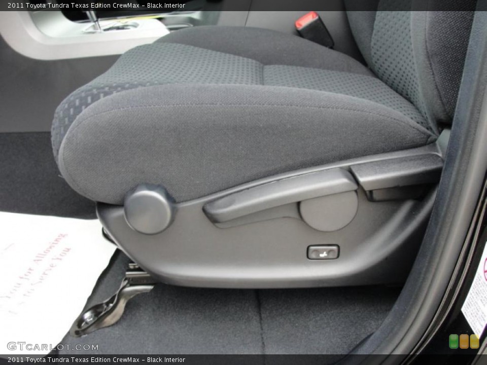 Black Interior Controls for the 2011 Toyota Tundra Texas Edition CrewMax #46420710