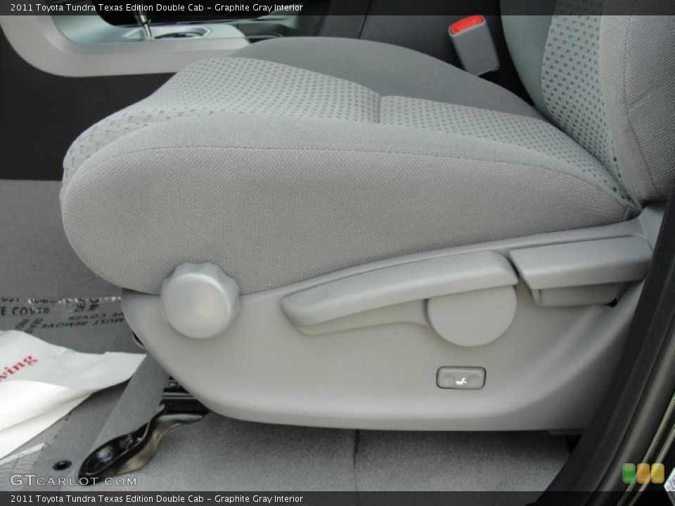 Graphite Gray Interior Photo for the 2011 Toyota Tundra Texas Edition Double Cab #46422267