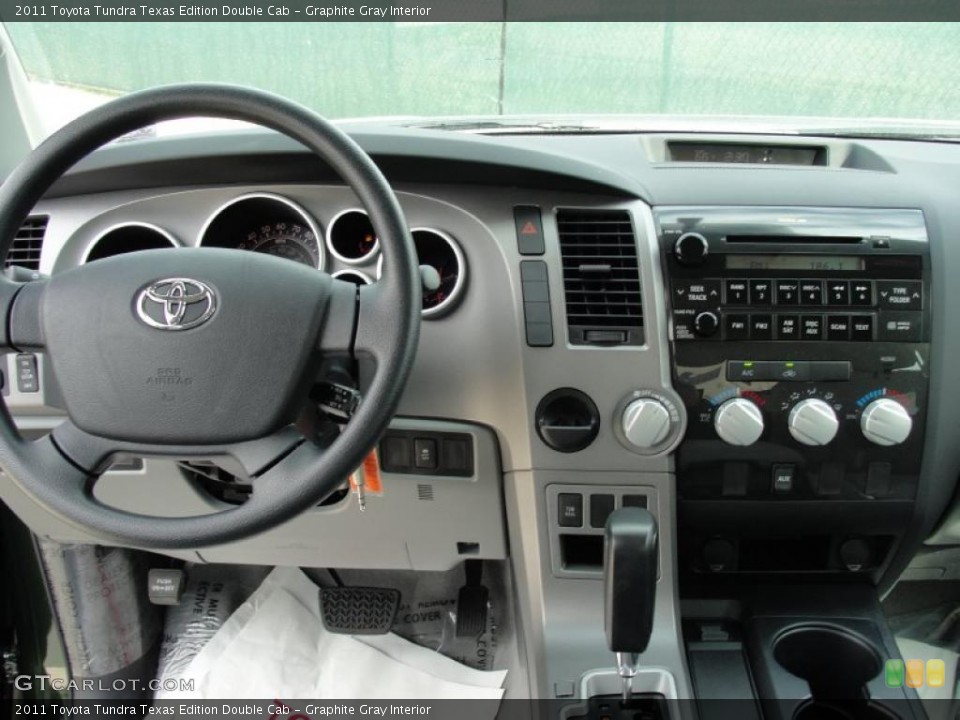 Graphite Gray Interior Dashboard for the 2011 Toyota Tundra Texas Edition Double Cab #46422282