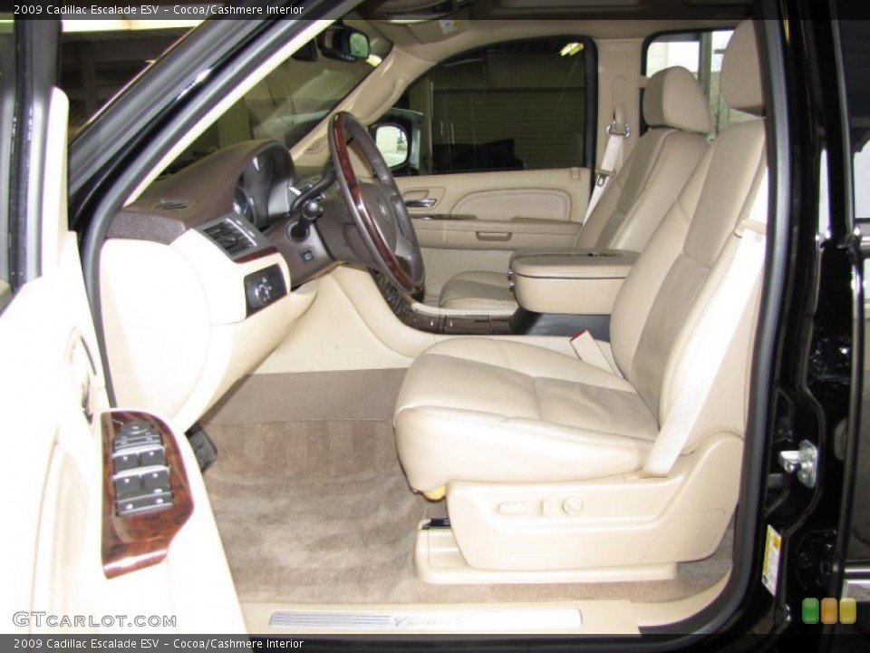 Cocoa/Cashmere Interior Photo for the 2009 Cadillac Escalade ESV #46422483