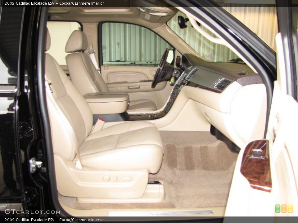 Cocoa/Cashmere Interior Photo for the 2009 Cadillac Escalade ESV #46422504