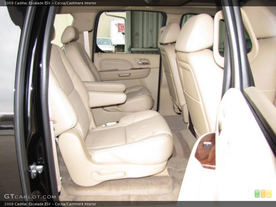 Cocoa/Cashmere Interior Photo for the 2009 Cadillac Escalade ESV #46422513
