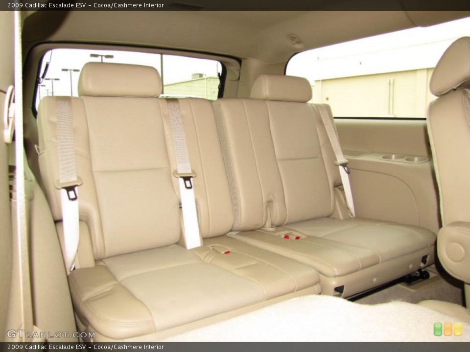 Cocoa/Cashmere Interior Photo for the 2009 Cadillac Escalade ESV #46422537