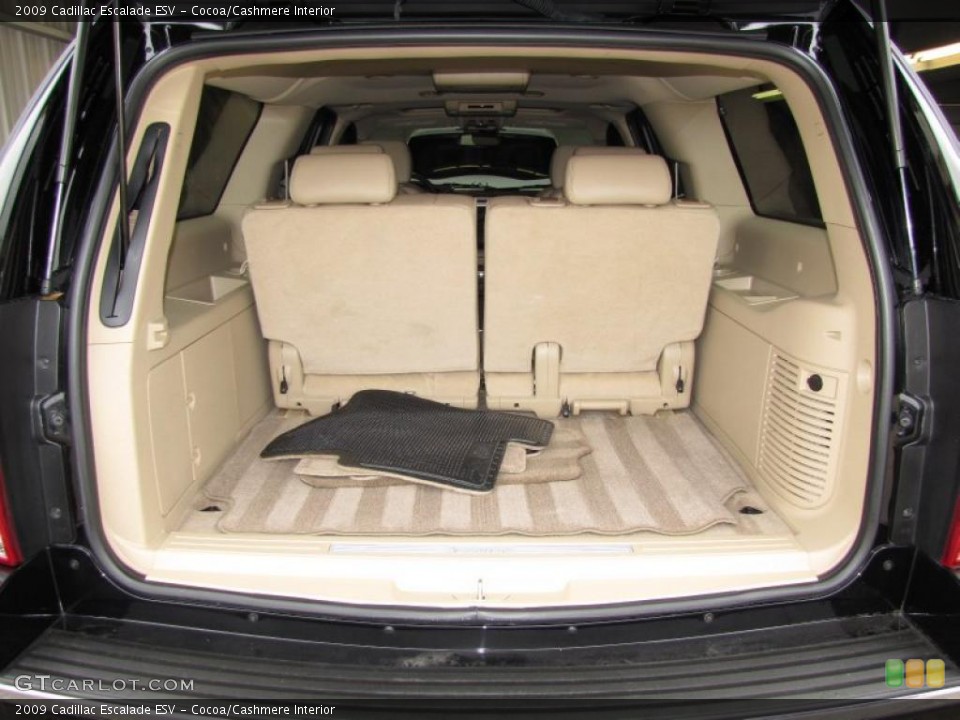 Cocoa/Cashmere Interior Trunk for the 2009 Cadillac Escalade ESV #46422633
