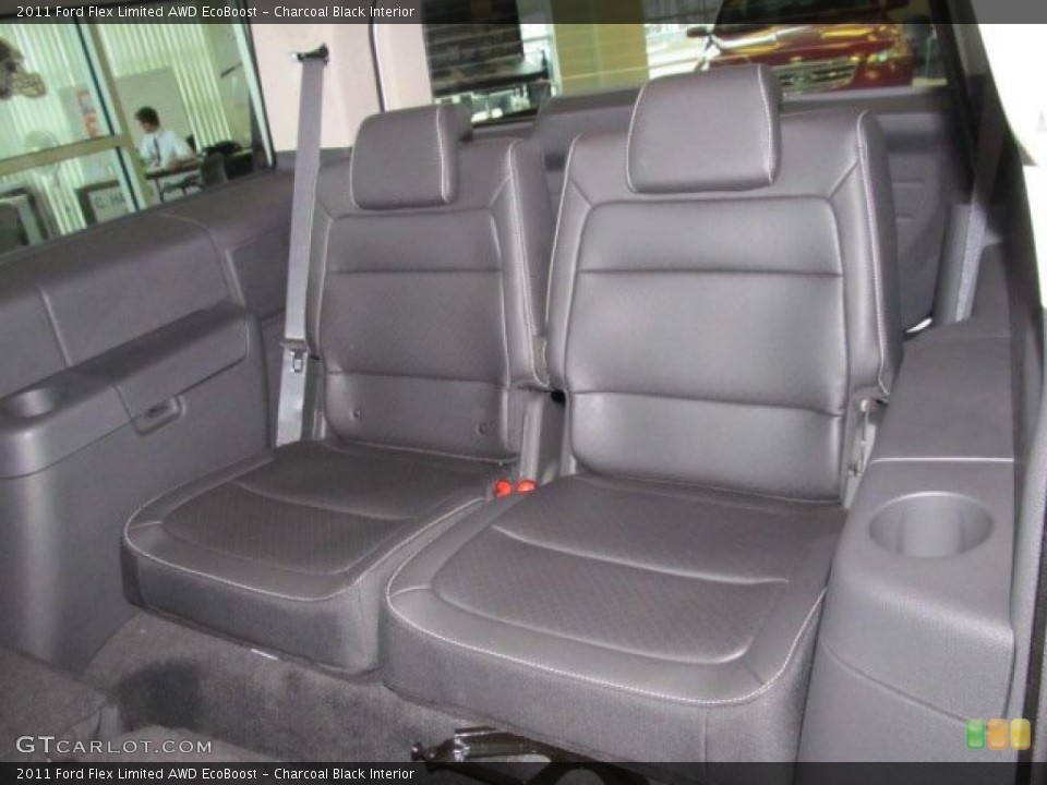 Charcoal Black Interior Photo for the 2011 Ford Flex Limited AWD EcoBoost #46422687