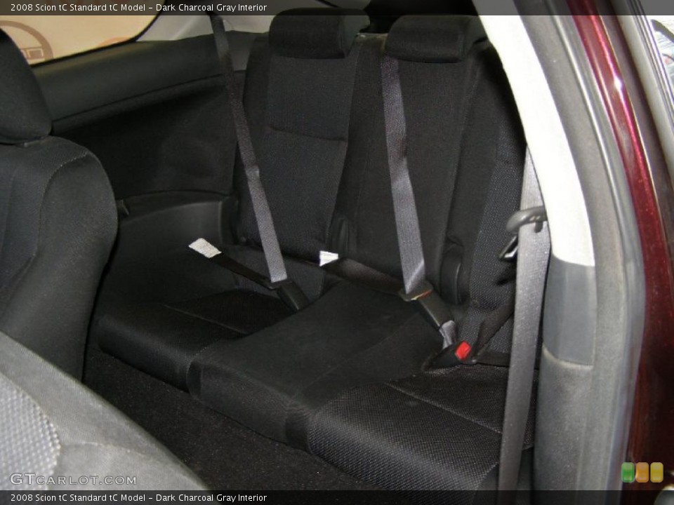 Dark Charcoal Gray Interior Photo for the 2008 Scion tC  #46422897