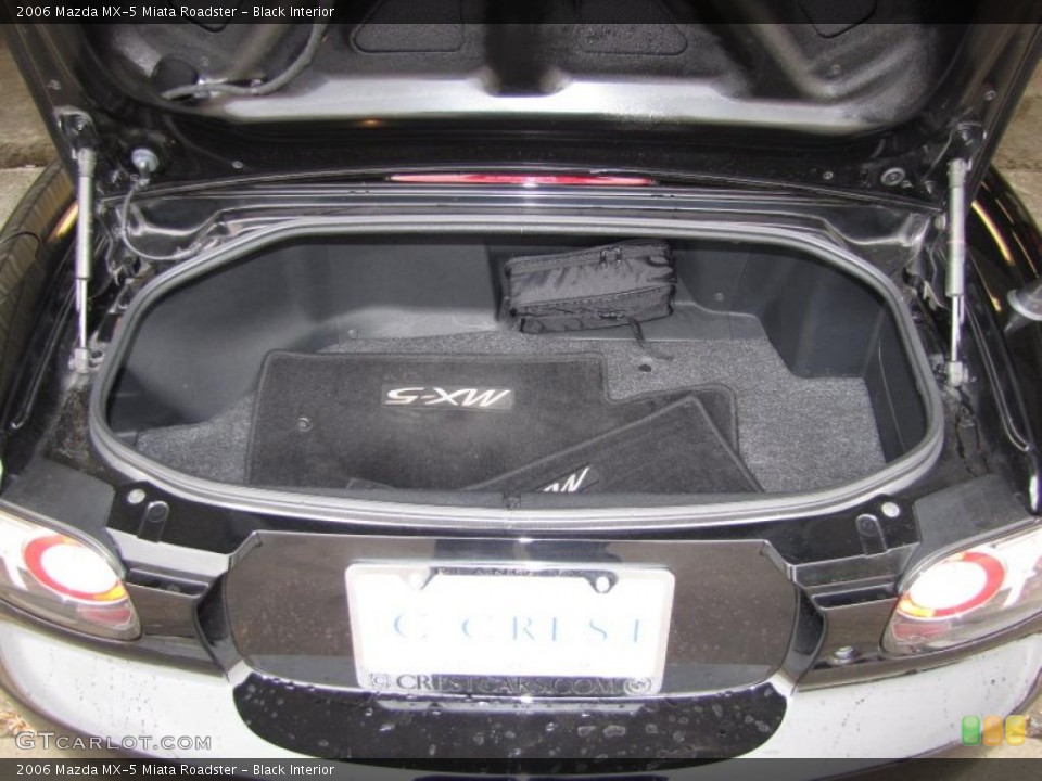Black Interior Trunk for the 2006 Mazda MX-5 Miata Roadster #46422942