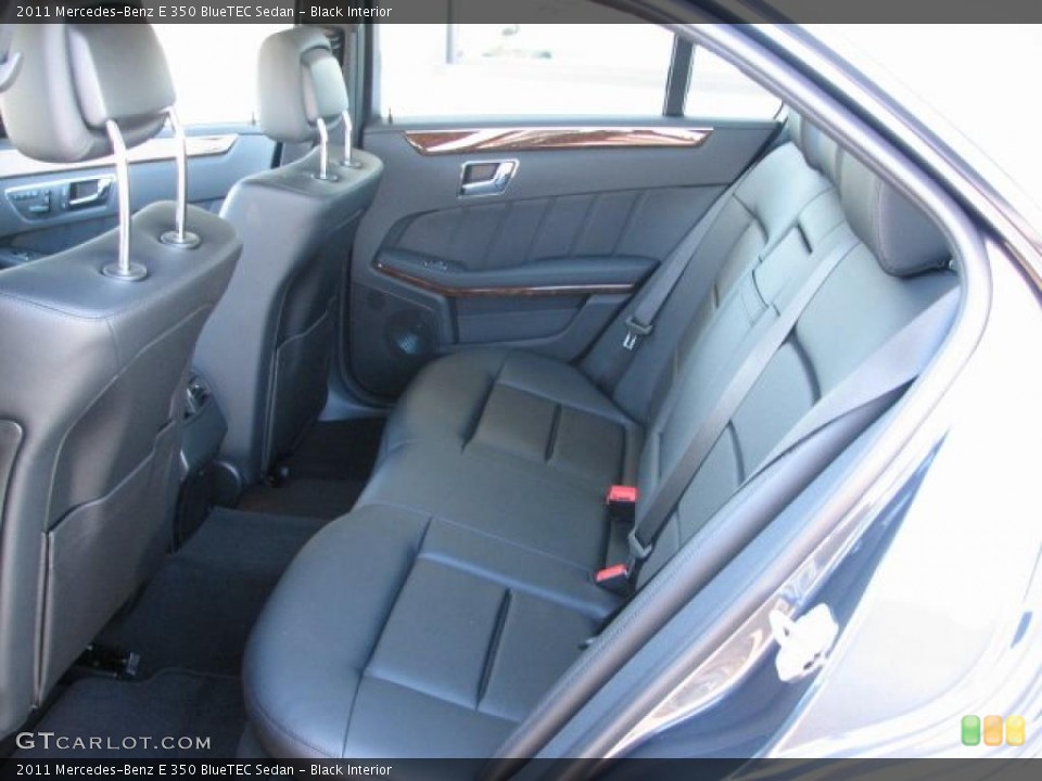 Black Interior Photo for the 2011 Mercedes-Benz E 350 BlueTEC Sedan #46424931