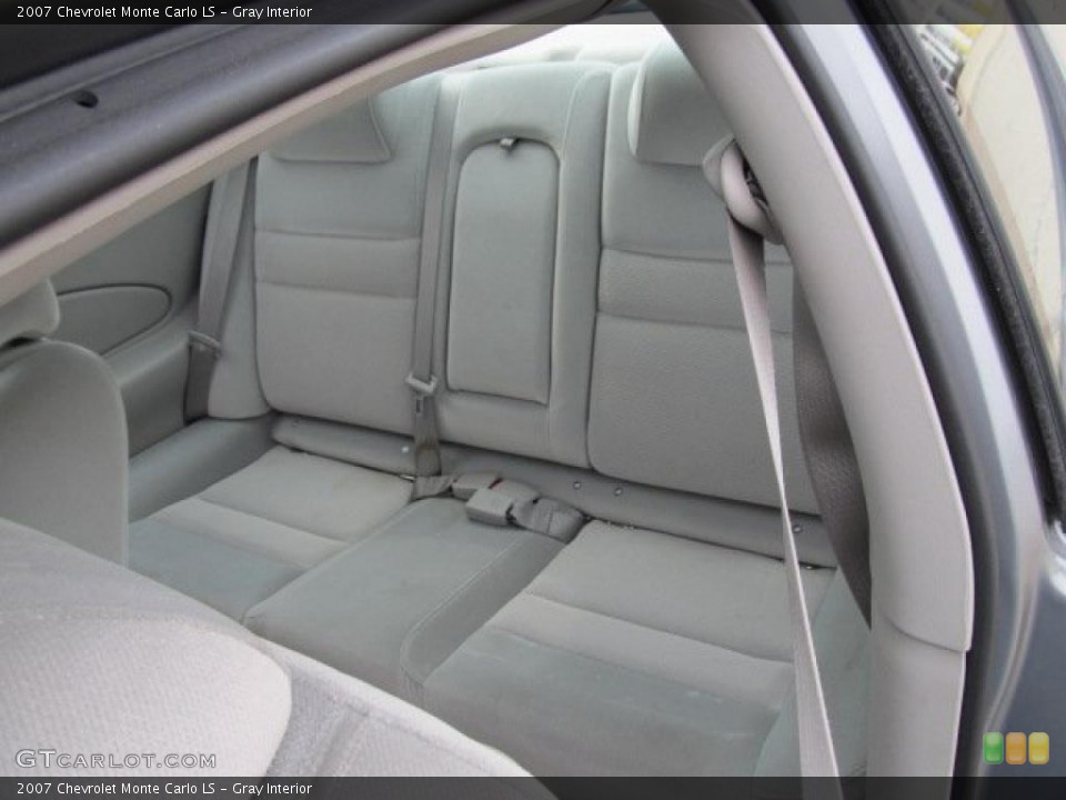 Gray Interior Photo for the 2007 Chevrolet Monte Carlo LS #46426092