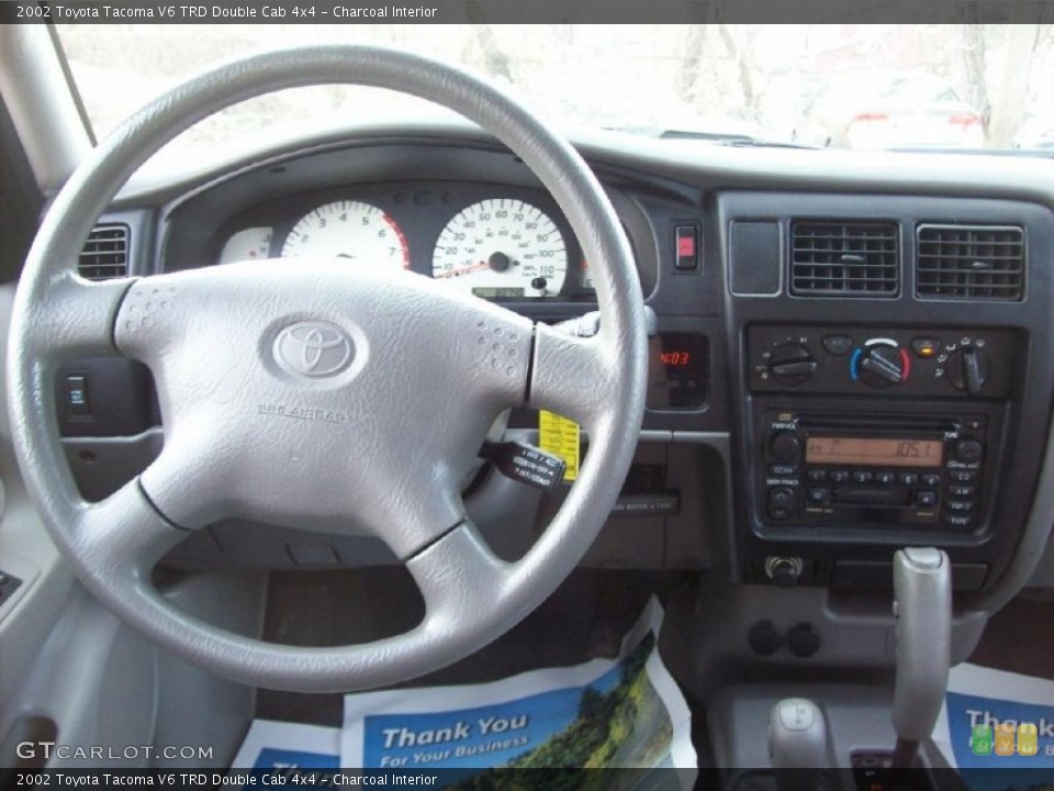 Charcoal Interior Dashboard for the 2002 Toyota Tacoma V6 TRD Double Cab 4x4 #46426851