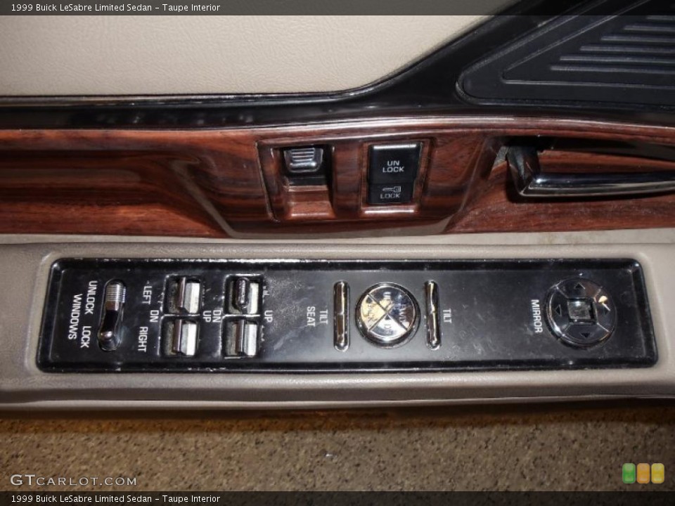 Taupe Interior Controls for the 1999 Buick LeSabre Limited Sedan #46427022