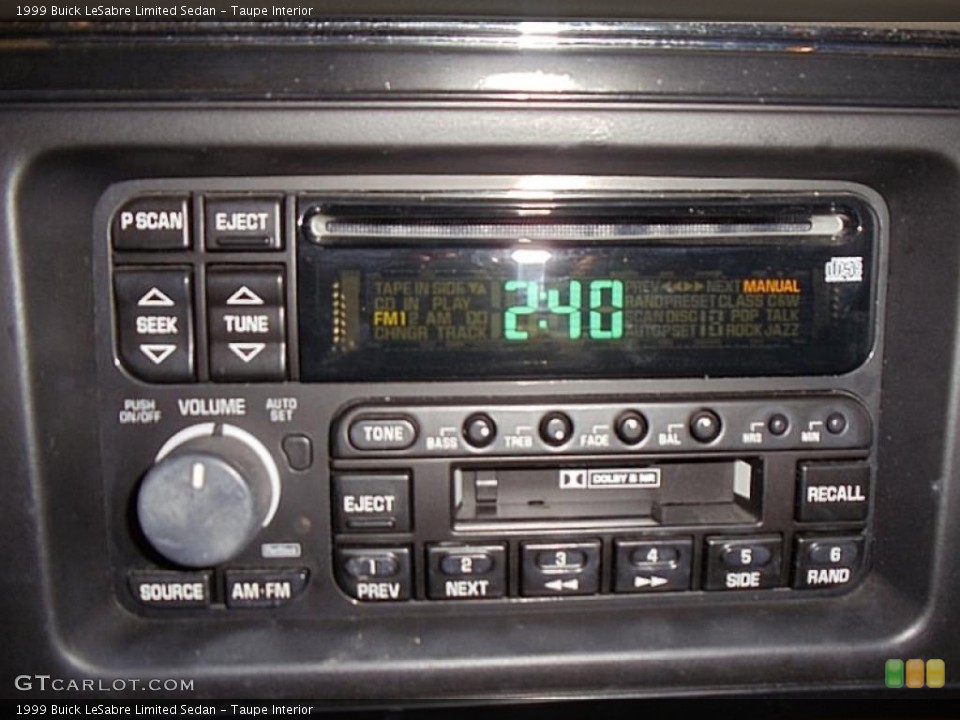 Taupe Interior Controls for the 1999 Buick LeSabre Limited Sedan #46427058