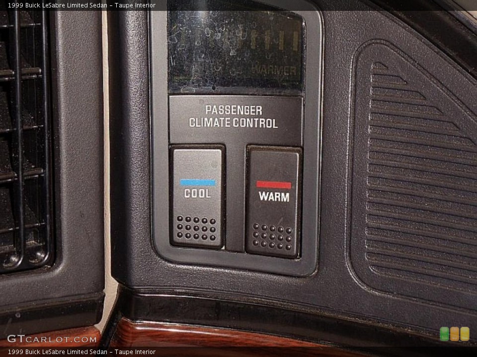 Taupe Interior Controls for the 1999 Buick LeSabre Limited Sedan #46427103