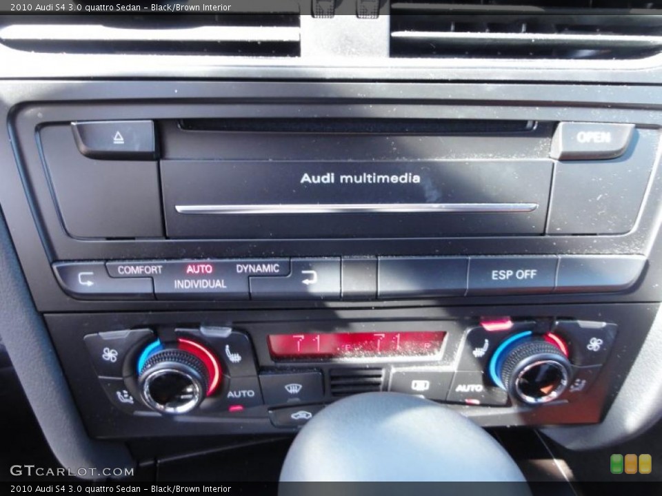 Black/Brown Interior Controls for the 2010 Audi S4 3.0 quattro Sedan #46427871