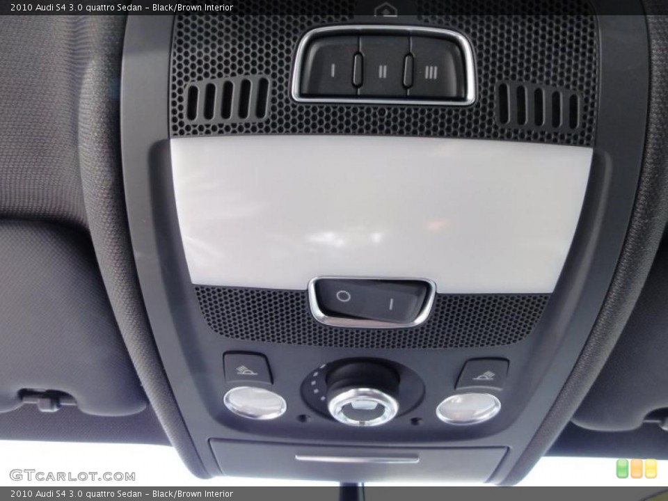 Black/Brown Interior Controls for the 2010 Audi S4 3.0 quattro Sedan #46427913