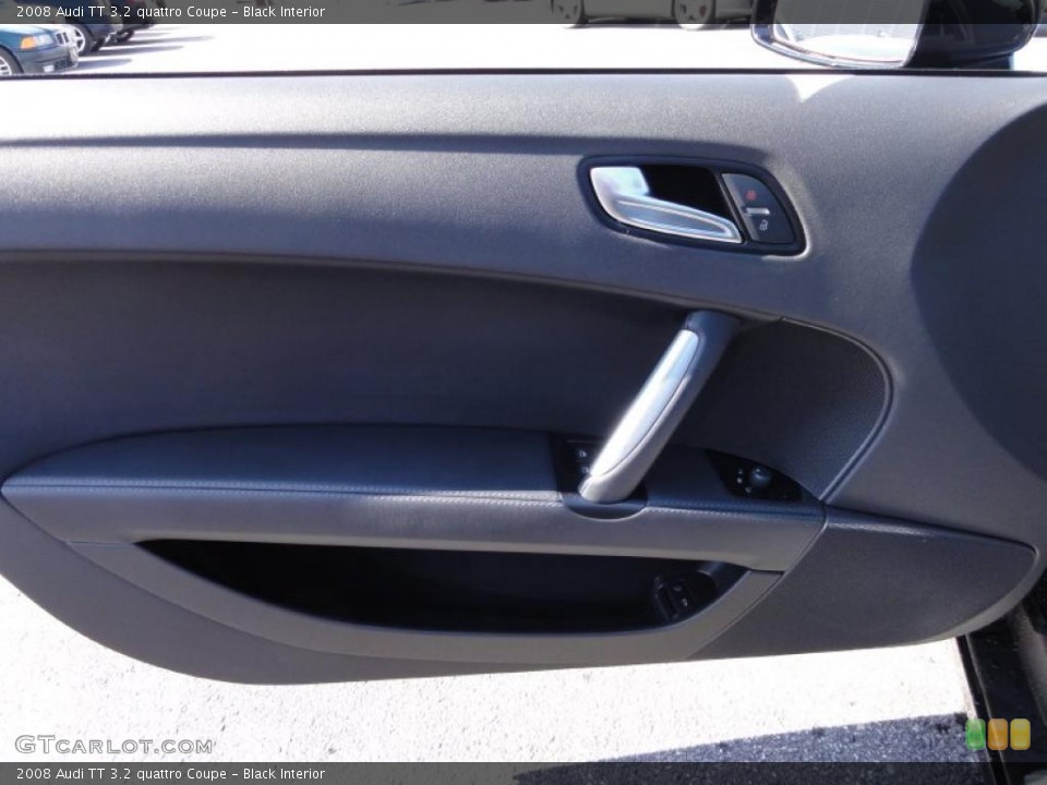 Black Interior Door Panel for the 2008 Audi TT 3.2 quattro Coupe #46428153