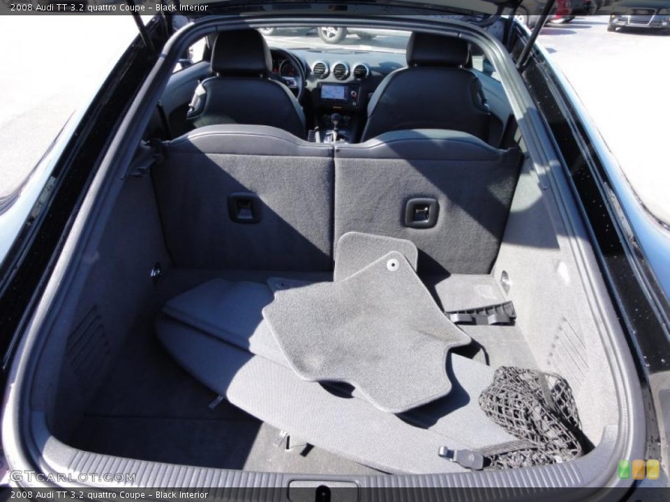 Black Interior Trunk for the 2008 Audi TT 3.2 quattro Coupe #46428261