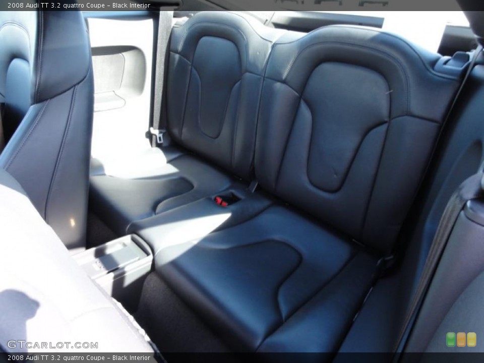 Black Interior Photo for the 2008 Audi TT 3.2 quattro Coupe #46428369