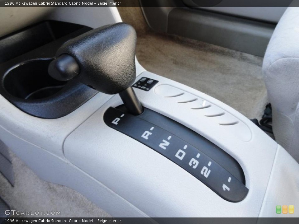 Beige Interior Transmission for the 1996 Volkswagen Cabrio  #46429539