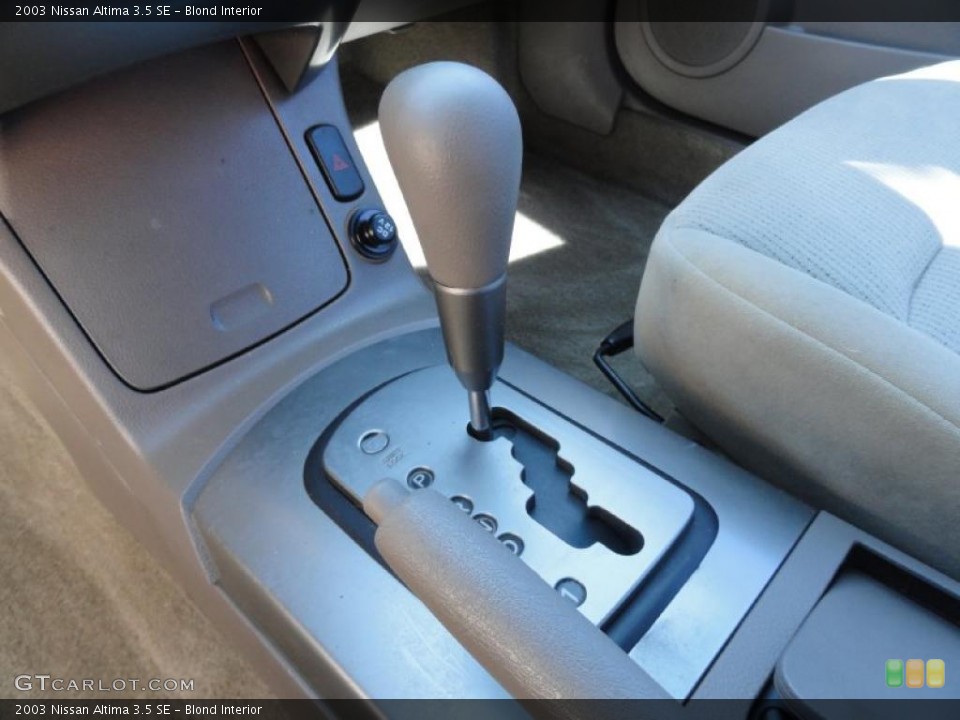 Blond Interior Transmission for the 2003 Nissan Altima 3.5 SE #46430001